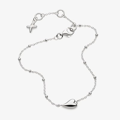 Kit Heath Desire Kiss Mini Heart Ball Chain Bracelet 70500RP