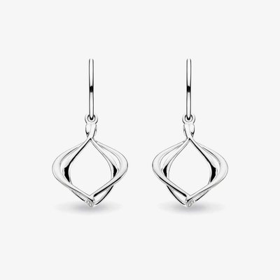Sterling Silver Alicia Entwine Drop Earrings
