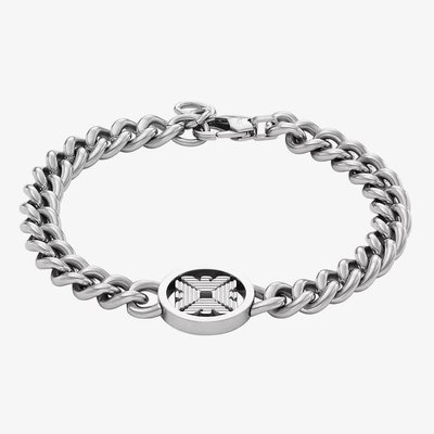 Eagle Logo Curb Chain Bracelet