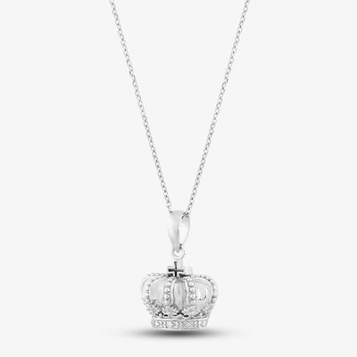 Sterling Silver Crown Pendant