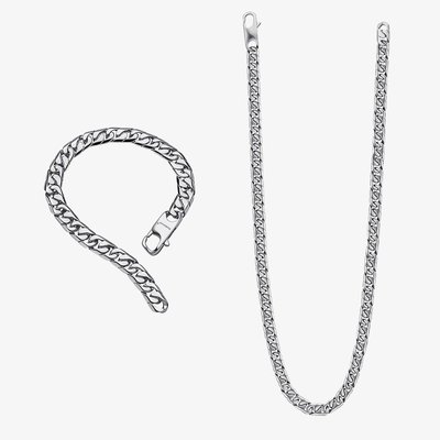 Stainless Steel Chain Jewellery Set