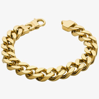 Everyday Unity Heavyweight Gold IP Curb Bracelet