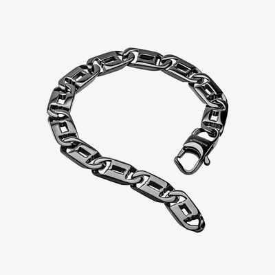 Black Stainless Steel Chain Bracelet