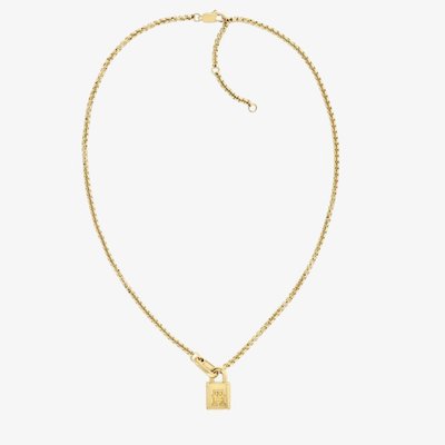 Ladies American Icon Gold Necklace
