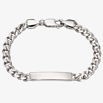 Bailey Boys Silver ID Bracelet