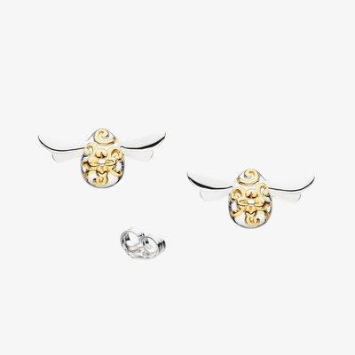 Kit Heath Blossom Flyte Honey Bee Stud Earrings 40338GRP