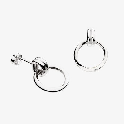 Kit Heath Bevel Unity Drop Stud Earrings 41172RP