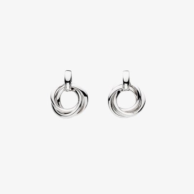 Kit Heath Bevel Trilogy Stud Drop Earrings 6168RP