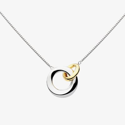 Kit Heath Bevel Cirque Link Golden Grande 18 Inch Necklace 9167GRP