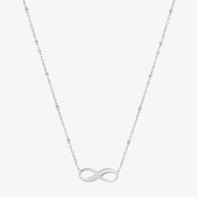 Sempre Con Me Engravable Infinity Necklace