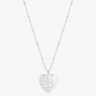 Sempre Con Me Engravable Heart Tree Of Life Necklace