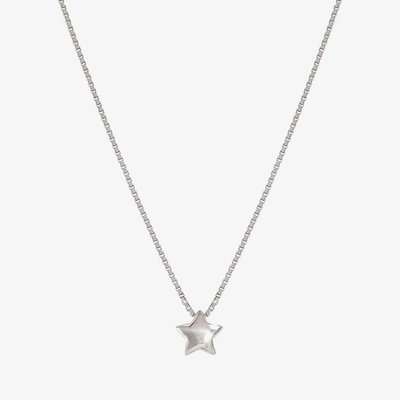 Armonica White Rhodium Star Pendant Necklace