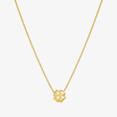 Nomination Armonica Gold Plated Four-Leaf Clover Necklace 241304/003