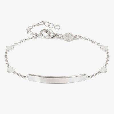Nomination Messaggi D'Amore Engravable Plate Hearts Bracelet 241207/058