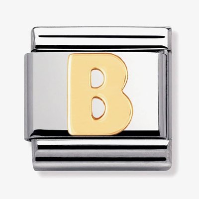 CLASSIC Gold Letters B Charm