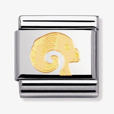CLASSIC Gold Zodiac Aries Charm