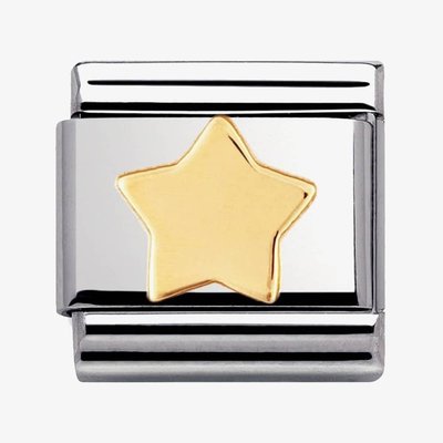 CLASSIC Gold Daily Life Flat Star Charm