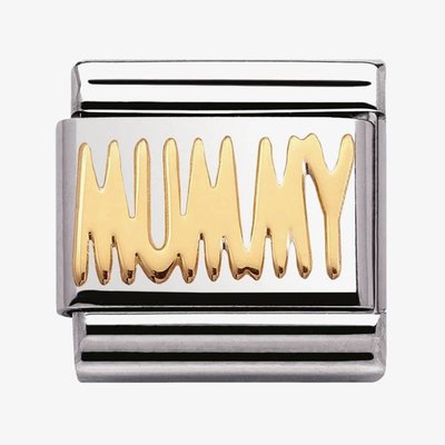 CLASSIC Gold Writings Mummy Charm