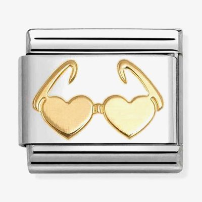 Classic Symbols Heart Sunglasses Charm