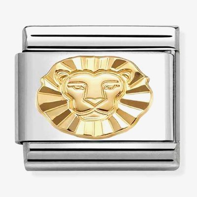 Nomination Composable Classic Etched Starsign Leo Charm 030167/05