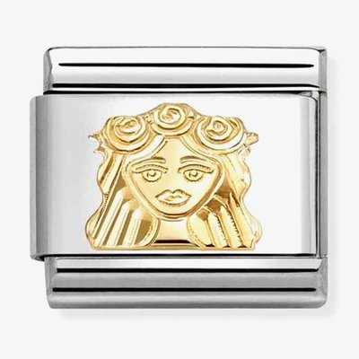 Nomination Composable Classic Etched Starsign Virgo Charm 030167/06