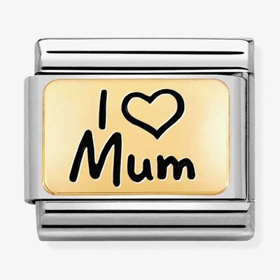 CLASSIC Composable Limited Edition Gold I Heart Mum Charm