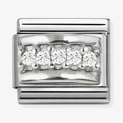 Classic Symbols Sparkling Band Charm