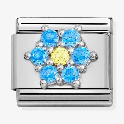 CLASSIC Flower Crystal Charm