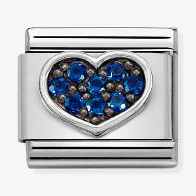 CLASSIC Composable Symbols Blue Heart Charm