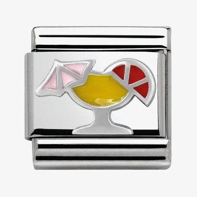 CLASSIC Silvershine Honolulu Cocktail Charm
