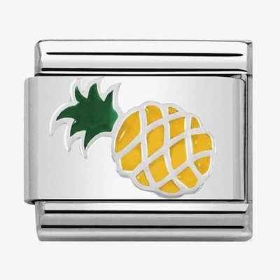 CLASSIC Silvershine Symbols Pineapple Charm