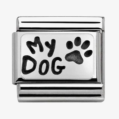 CLASSIC Silvershine My Family My Dog Charm