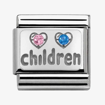 CLASSIC Silvershine My Family Children Charm
