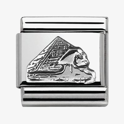 CLASSIC Silvershine Monuments Egyptian Pyramid Charm