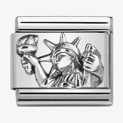CLASSIC Silvershine Monuments Statue Of Liberty Charm