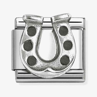 Classic Symbols Silver Horseshoe Charm