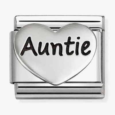 Nomination Composable Classic Auntie Heart Charm 330114/21
