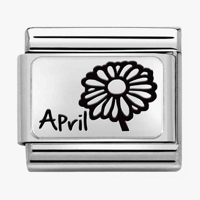 CLASSIC Composable Plates April Flower Charm 330112/16*