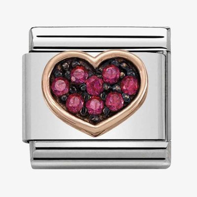 CLASSIC Rose Gold Heart Charm