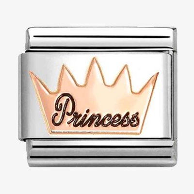 CLASSIC Rose Gold Princess Crown Charm