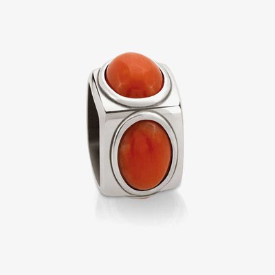 Cubiamo Stones Coral Cube Charm