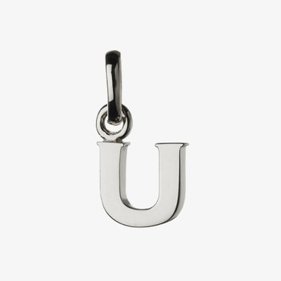 Links of London Alphabet Silver Letter U Charm