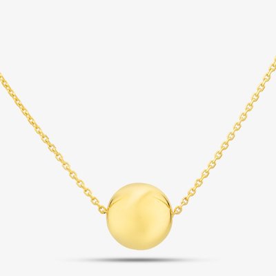 9ct Gold Round Ball Necklace