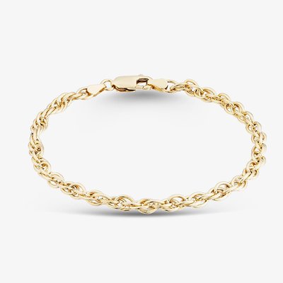 9ct Yellow Gold Prince Of Wales Chain Bracelet
