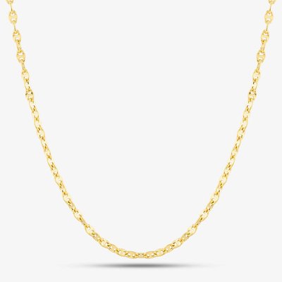 9ct Yellow Gold 18 Inch Chunky Anchor Chain