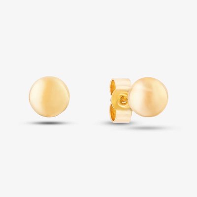 9ct Yellow Gold Ball Stud Earrings