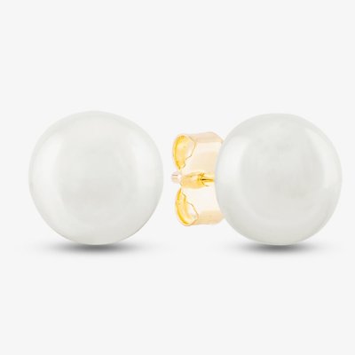 9ct Yellow Gold Freshwater Pearl Stud Earrings
