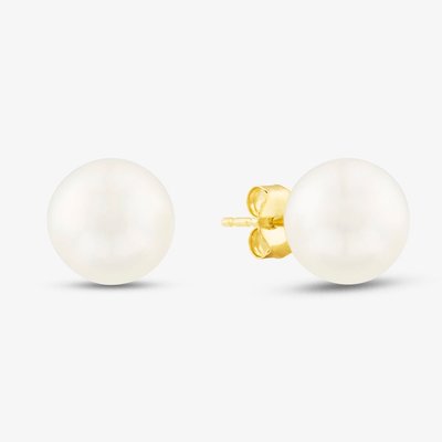 9ct 8-8.5mm Akoya Pearl Stud Earrings