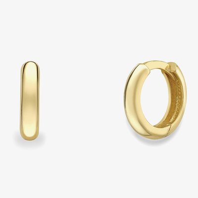 9ct Gold Small Huggie Hoop Earrings