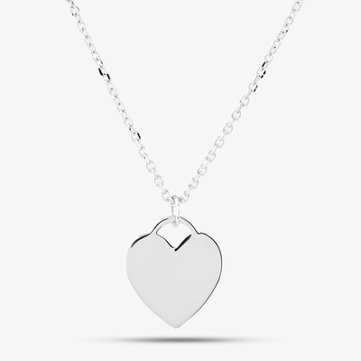 Silver Classic Mum Heart Pendant Necklace THB001504